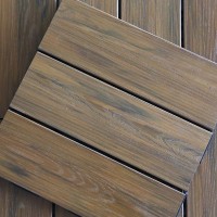 生态木户外地板阳台露台木地板 防腐木地板露台地板塑木DIY